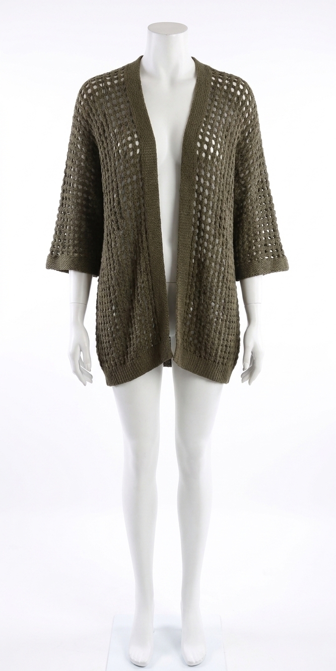 NEW GIGI MODA romola knit cardigan in olive